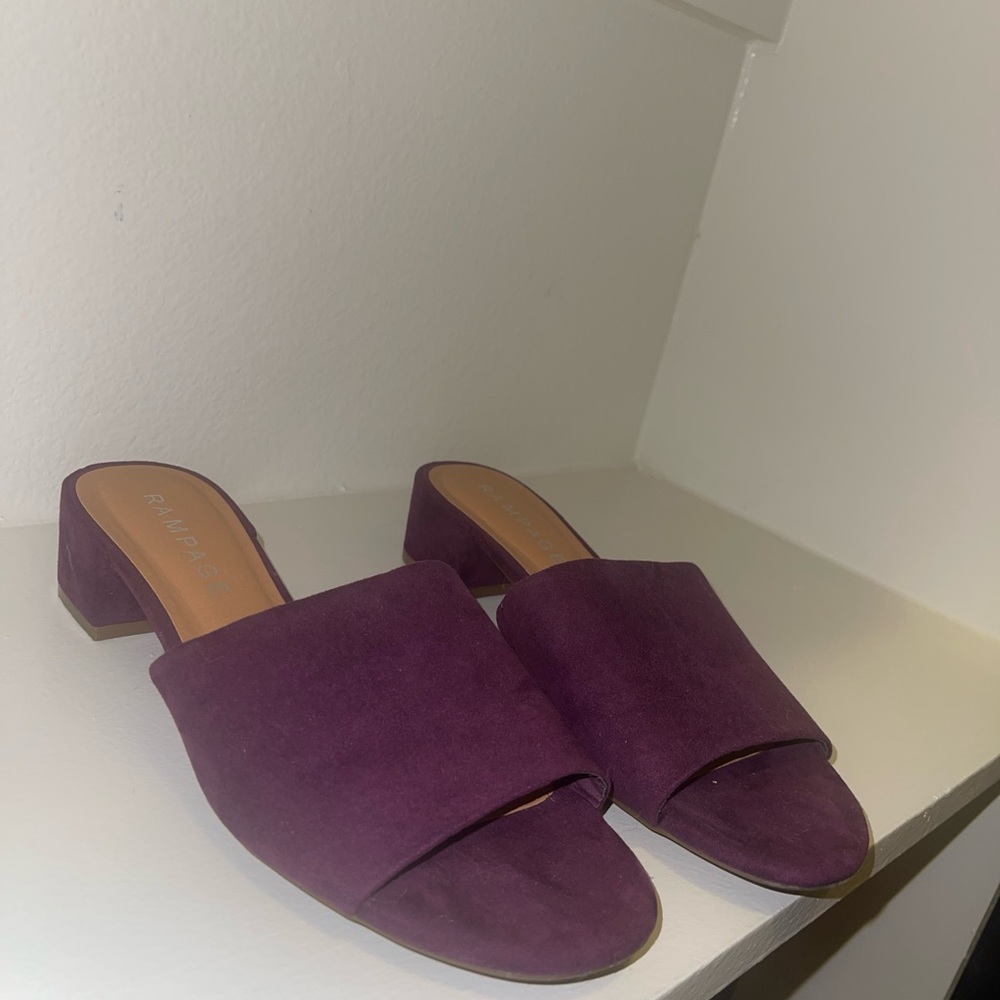 Rampage Purple Sandals